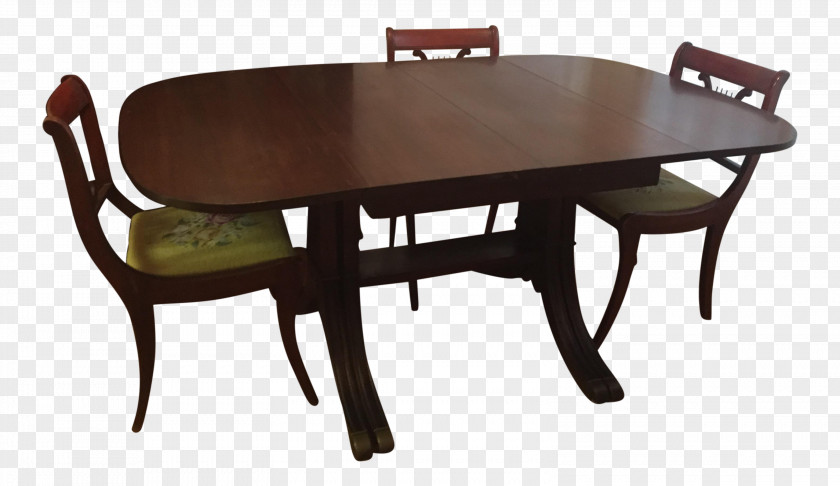Mahogany Chair Table Matbord Eettafel Dining Room PNG