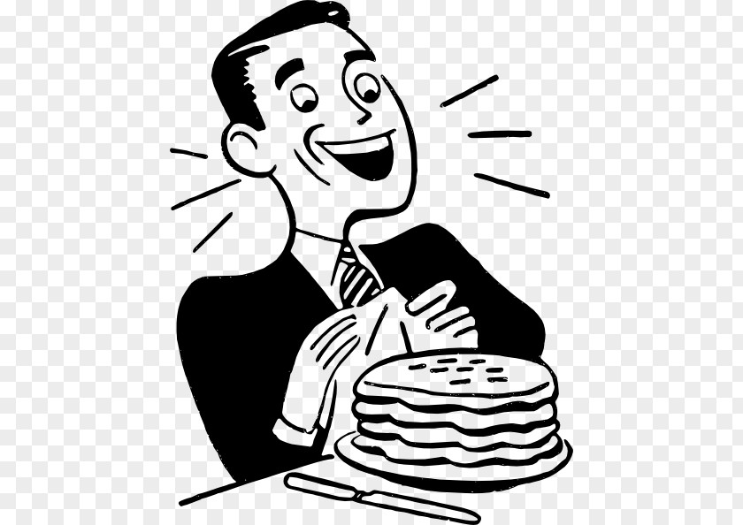 Pictures Of People Eating Pancake Breakfast Clip Art PNG