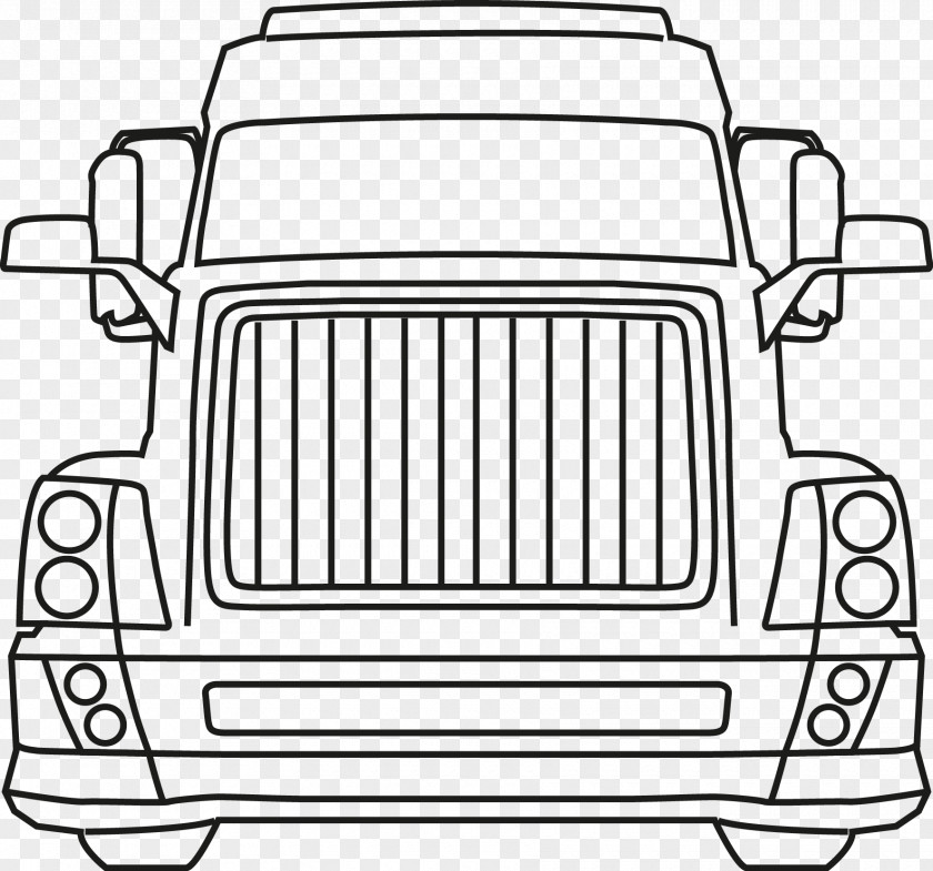 Satellite Truck Cliparts Car White Automotive Design Transport PNG
