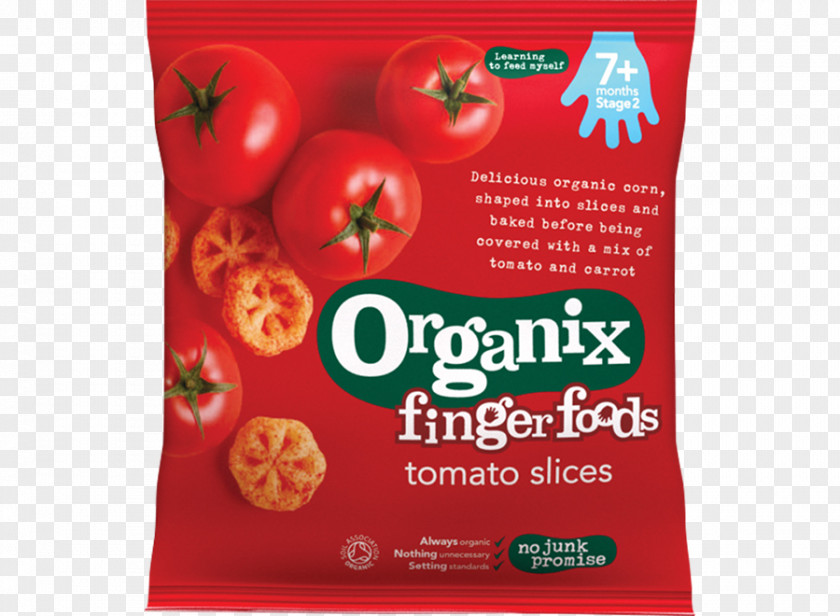 Sliced Tomato Baby Food Organic Finger Rice Cake PNG