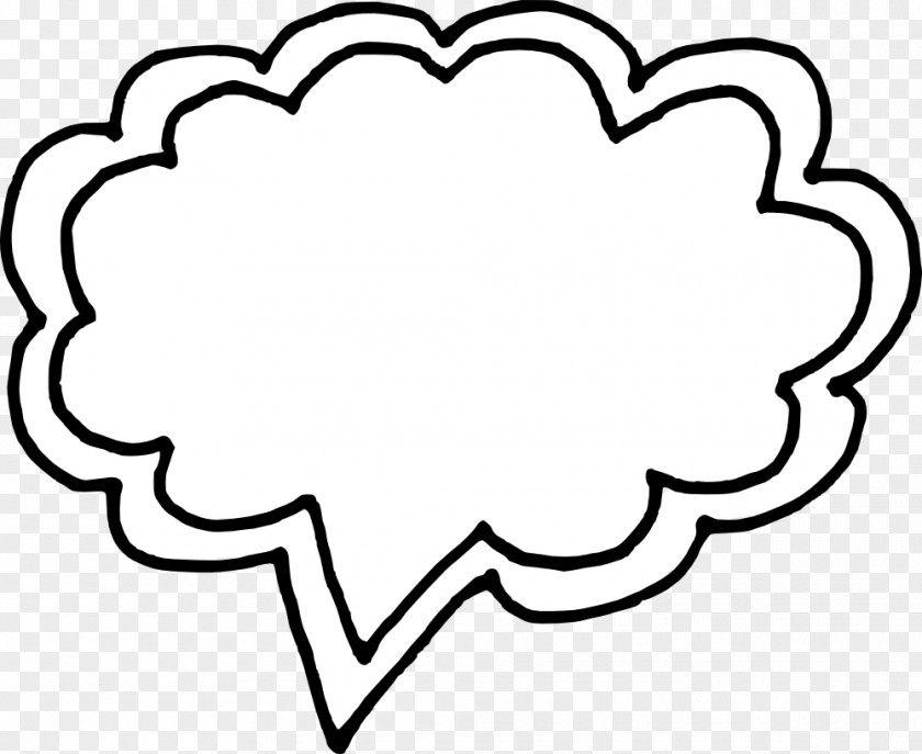 Speech Bubbles Cartoon Balloon Line Art Drawing PNG