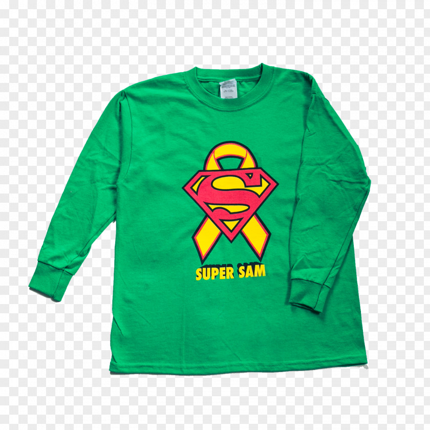 T-shirt Long-sleeved Superman Logo PNG