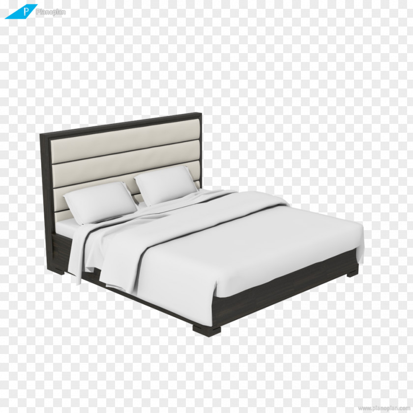 Bed Plan Frame Box-spring Mattress Sofa Couch PNG