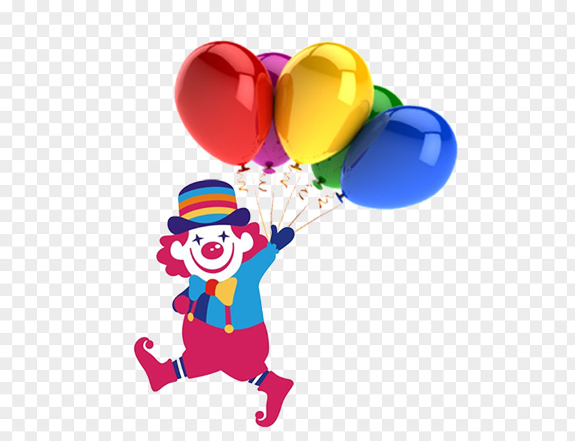 Clown Balloons Cartoon April Fools Day Web Browser Pixel PNG