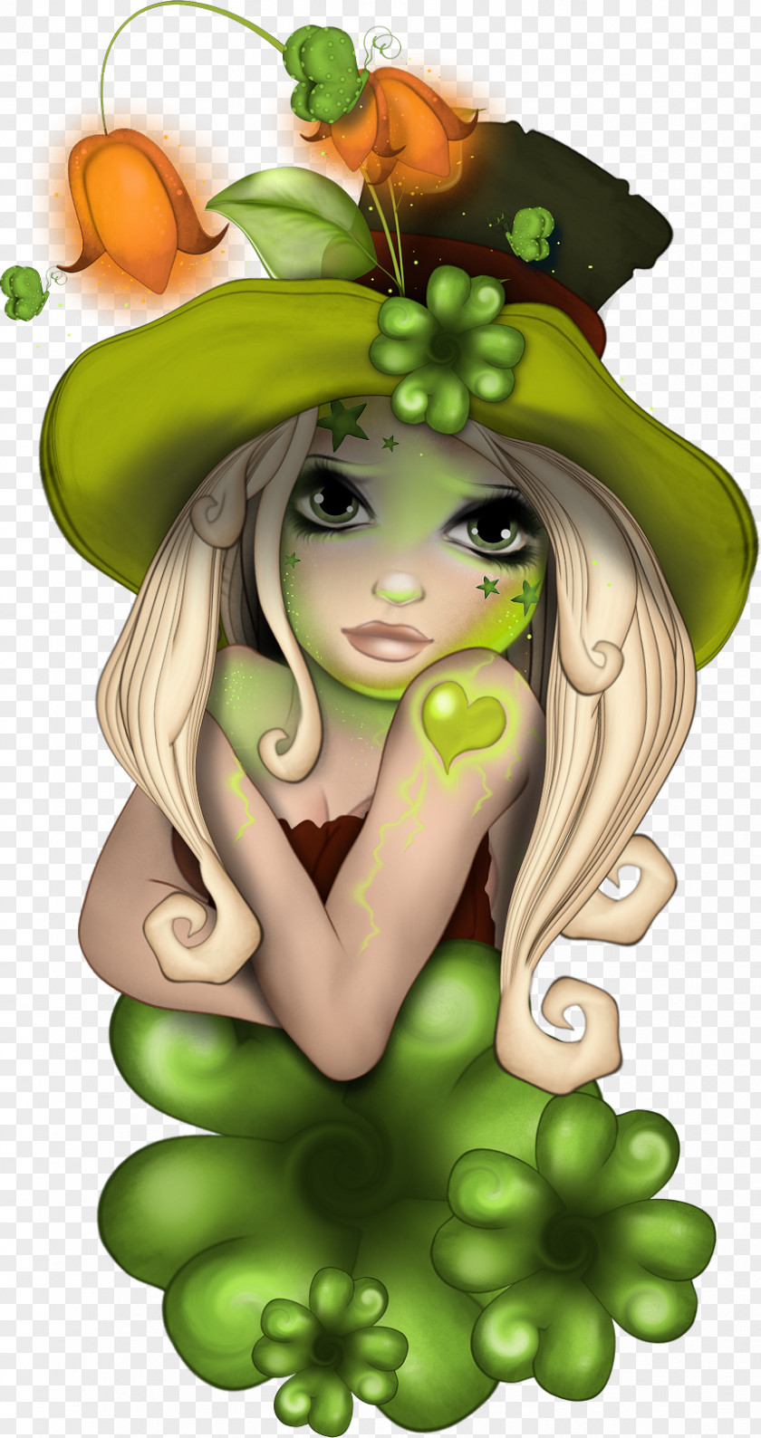 Leaf Fairy Cartoon Flowering Plant PNG