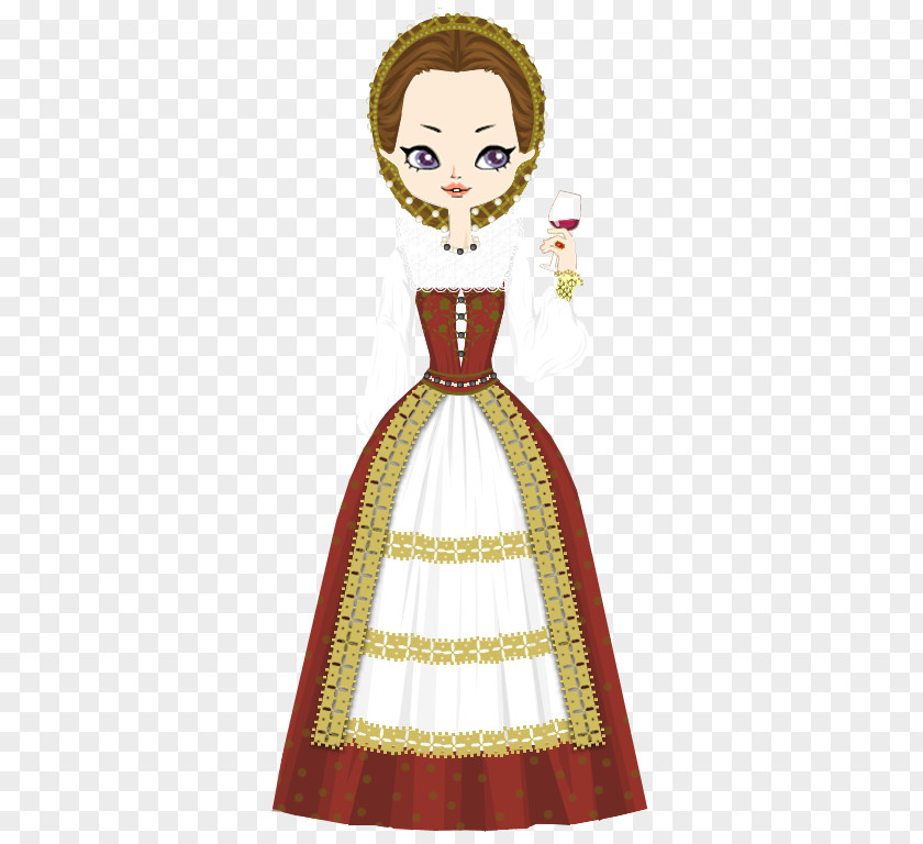 Middle Age Woman Fan Art Drawing Báthory Family PNG