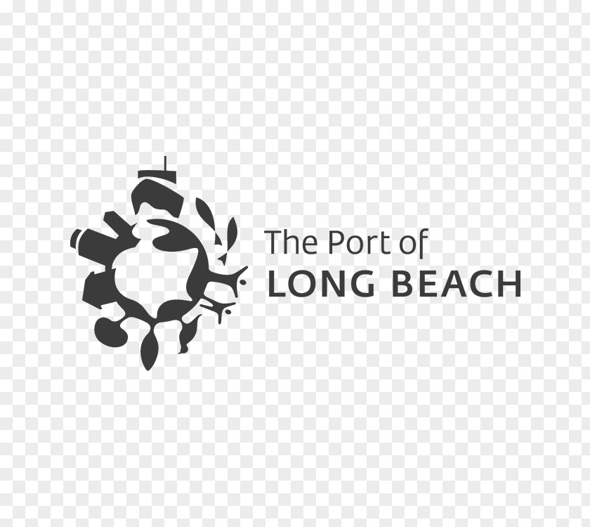 Port Of Long Beach Los Angeles Business Logo PNG