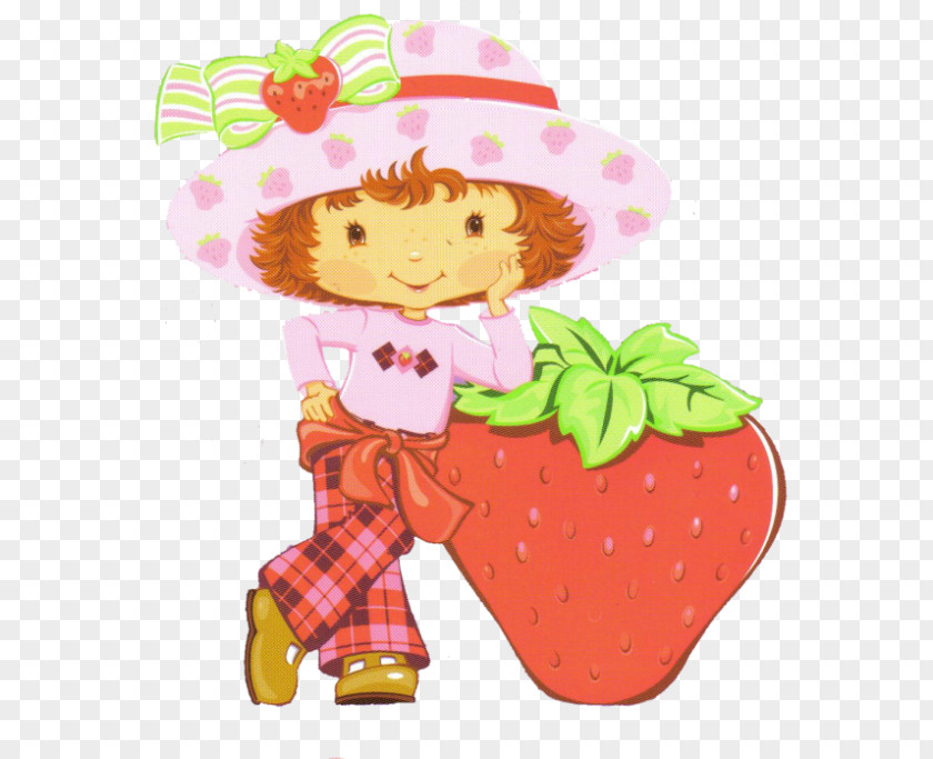 Strawberry Shortcake Paper Doll Sticker Album PNG