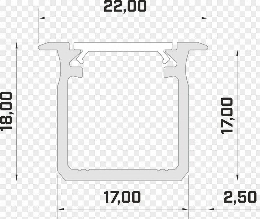 Aluminum Profile Light-emitting Diode LED Strip Light Aluminium Lighting PNG