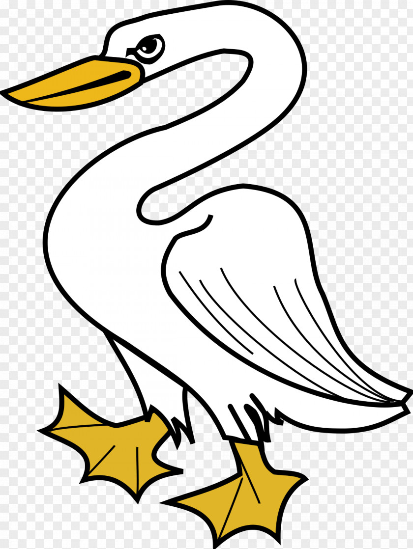 Bird Heraldry Figura Cigno Mute Swan PNG