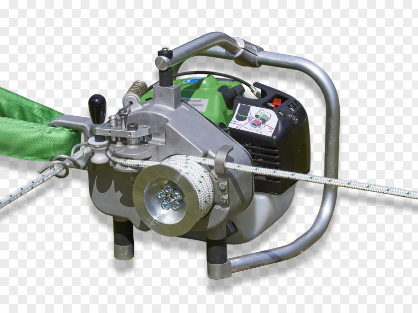 Engine Winch Two-stroke Forstseilwinde Windlass PNG