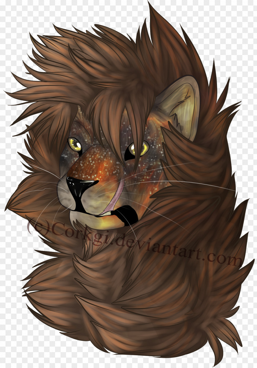 Lion Whiskers Big Cat PNG