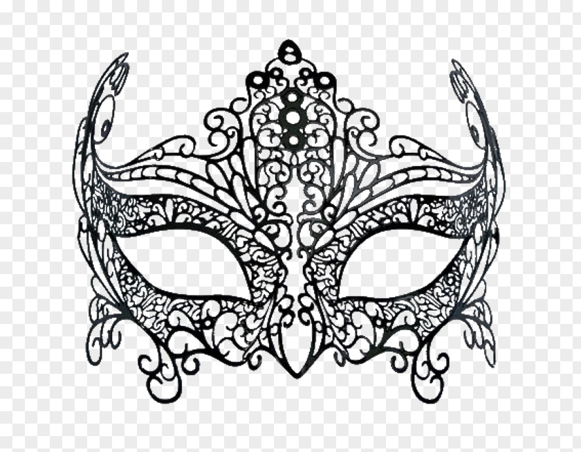 Mascara De Carnaval Masquerade Ball Mask Filigree Costume Party PNG