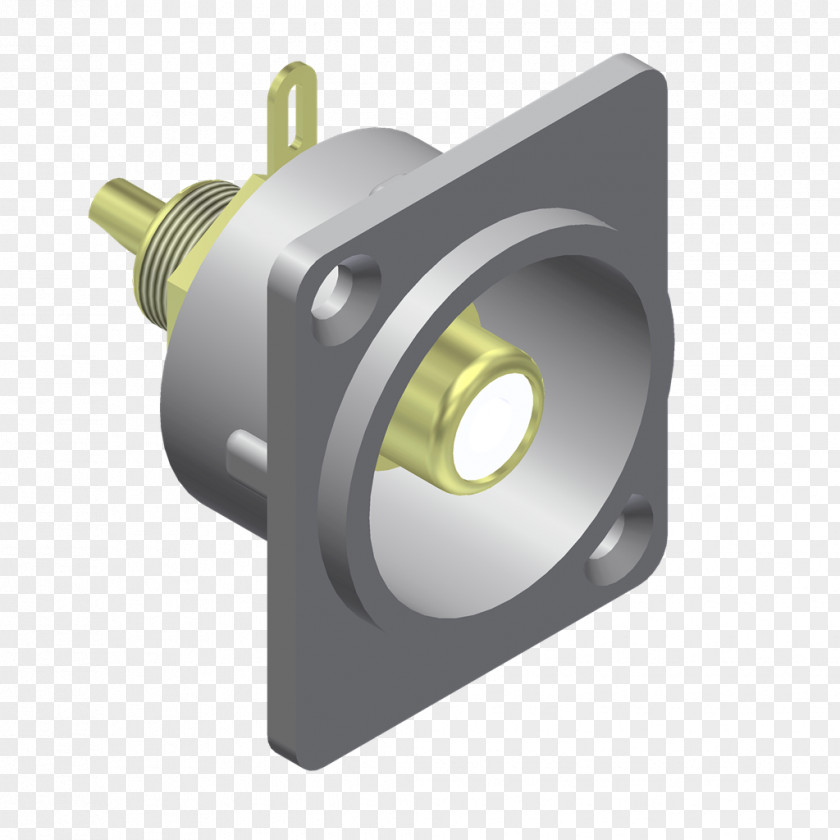 Plate Hole RCA Connector Electrical BNC DIN Adapter PNG