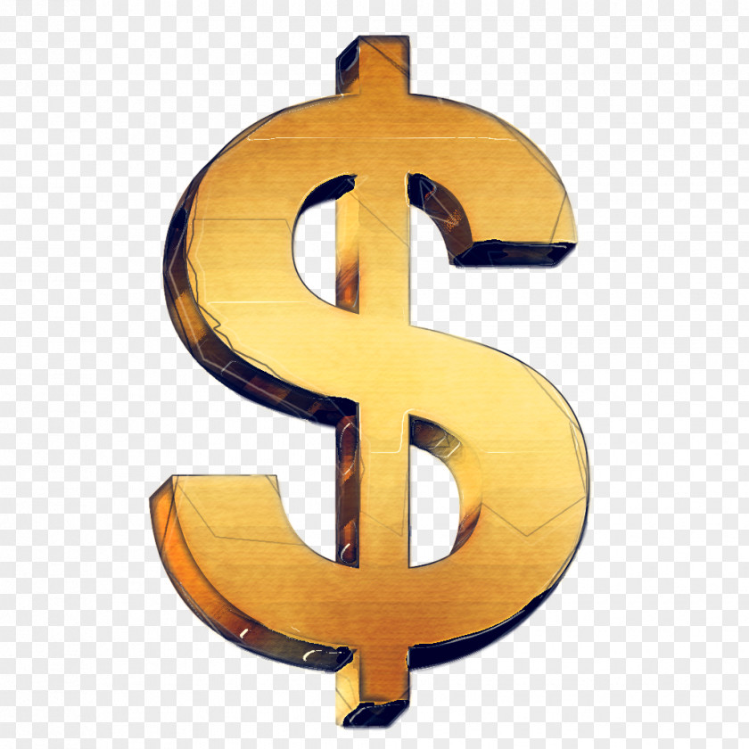 Sign Symbol Dollar Currency Number PNG