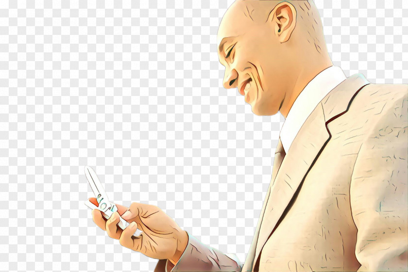 Smoking Businessperson Gadget Smartphone Ear PNG