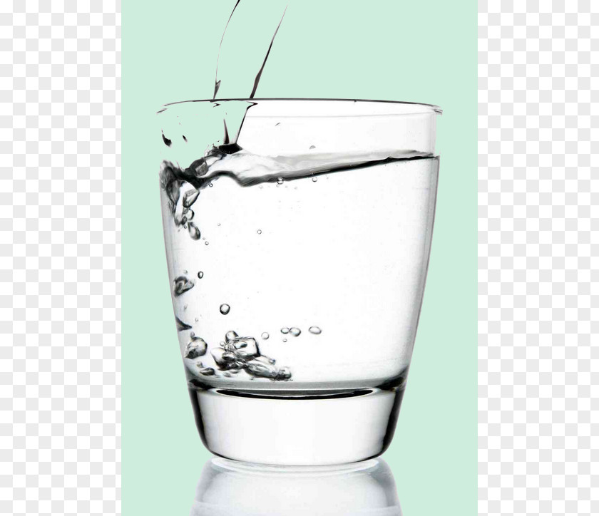 Water Drinking Glass PNG