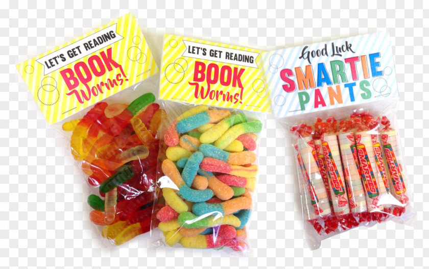 Candy Bag Gummi Jelly Babies Smarties Chewing Gum Worm PNG