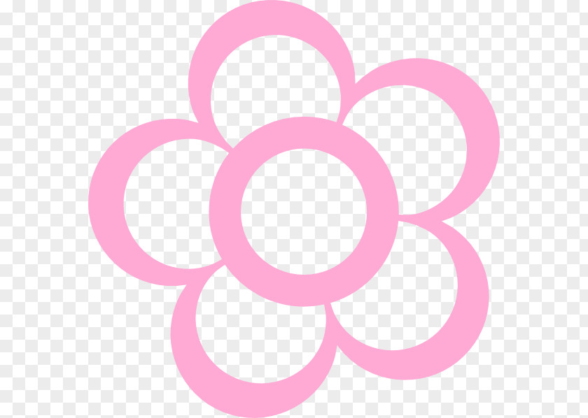 Flower Outline For Kids Free Content Clip Art PNG