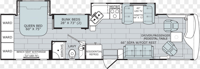 House Floor Plan Campervans Caravan Architecture Park Model PNG