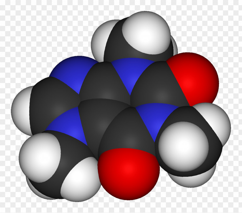 Molecule Coffee Caffeine Metilxantina Alkaloid PNG