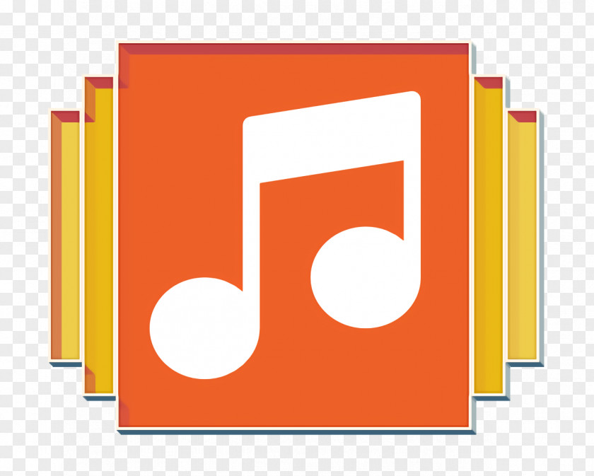 Rectangle Logo Music Player Icon Essential PNG
