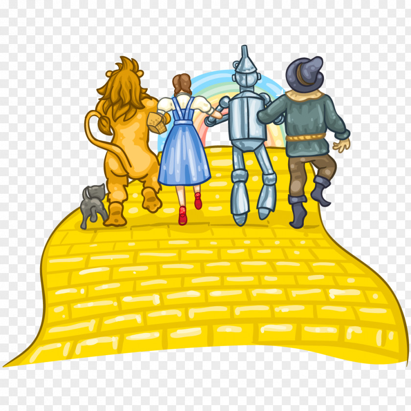 Wizard Of Oz Scarecrow Cowardly Lion Tin Woodman YouTube Yellow Brick Road PNG