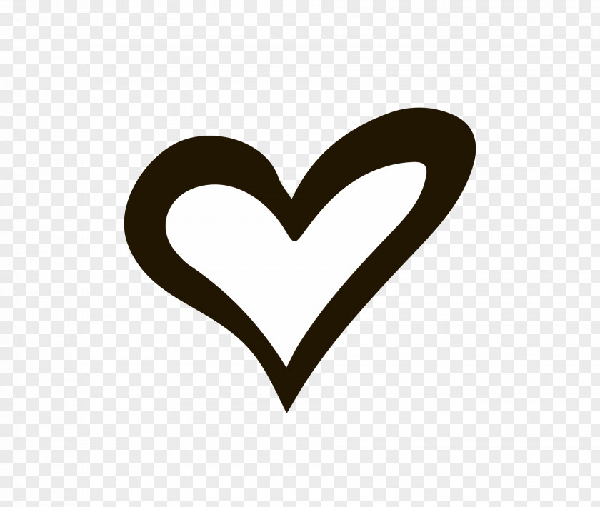 Hand Drawn Heart-shaped Vector Heart PNG