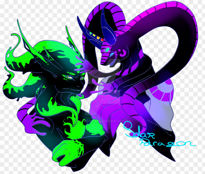 Paragon Illustration Graphic Design Legendary Creature Supervillain Purple PNG