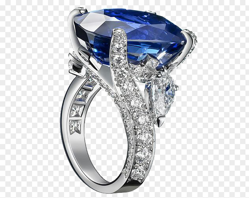Real Diamonds Sapphire Ring Product Engagement Van Cleef & Arpels Jewellery PNG