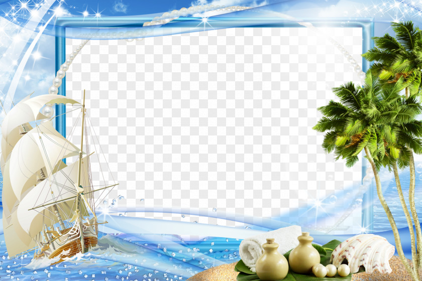 Sea Picture Frames Photography Photomontage PNG