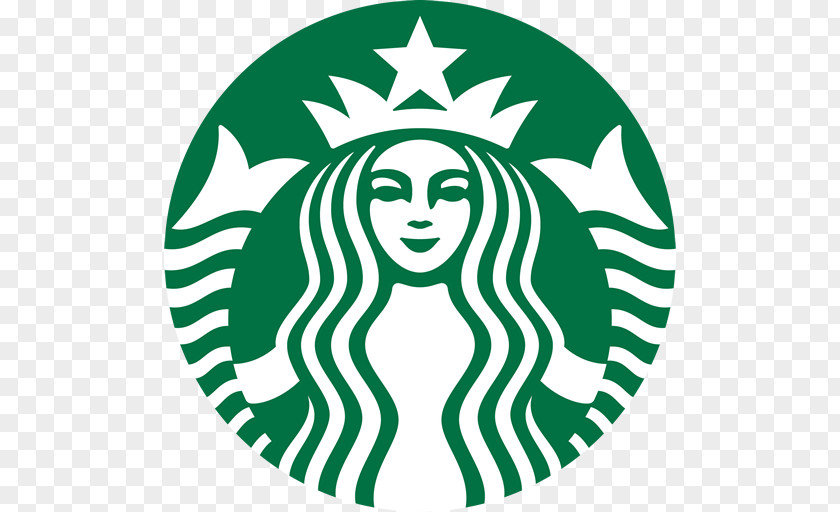 Starbucks Cafe Coffee Latte Logo PNG