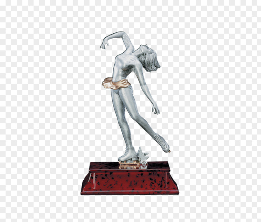 Trophy Gymnastics Figurine Medal Award PNG