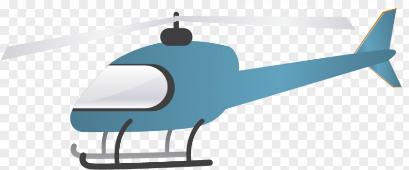 Vector Material Cute Helicopter Rotor Airplane Aircraft Cartoon PNG