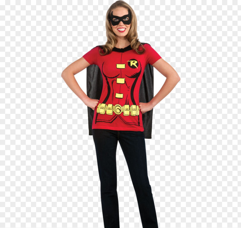Woman Suit T-shirt Batman Robin Superhero Costume PNG