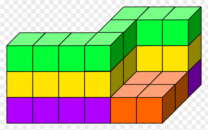 Cube Rectangle Area PNG