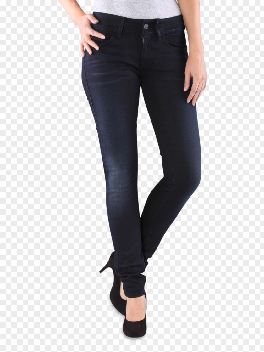 Jeans Denim Waist Leggings Slim-fit Pants PNG