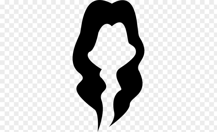 Long Hair Black Hairstyle Lace Wig PNG