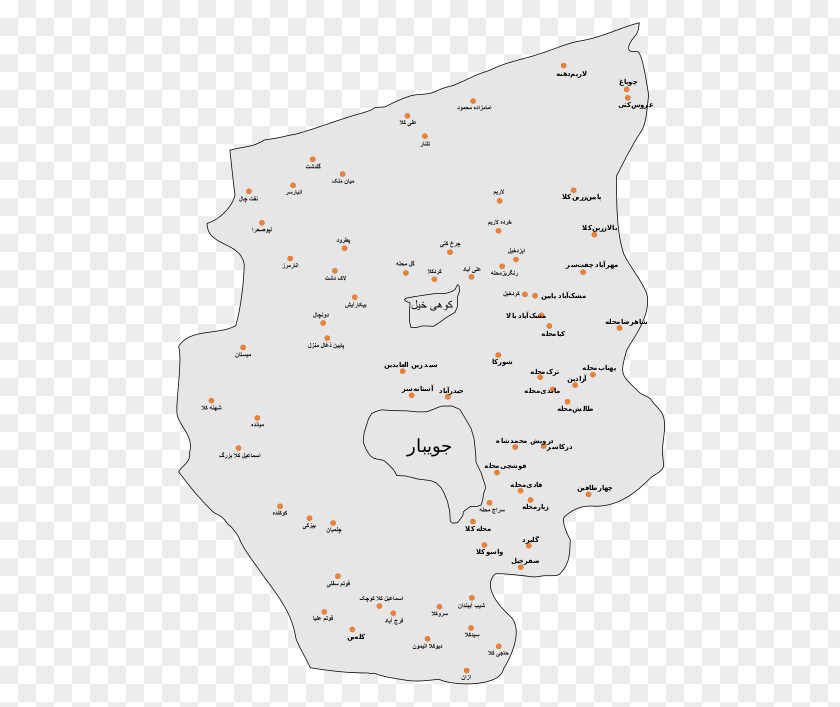 Map Juybar Babol Qaem Shahr Savadkuh County Amol PNG
