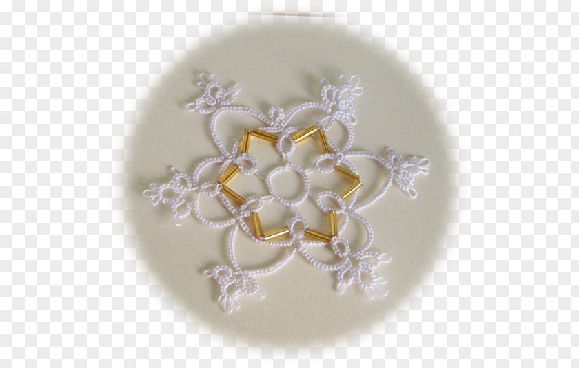 Snowflake Pattern Tableware PNG