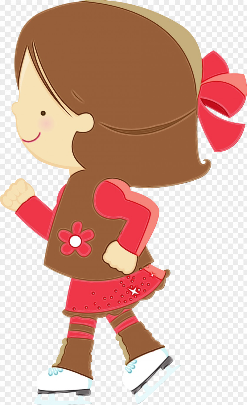 Child Cartoon Watercolor PNG