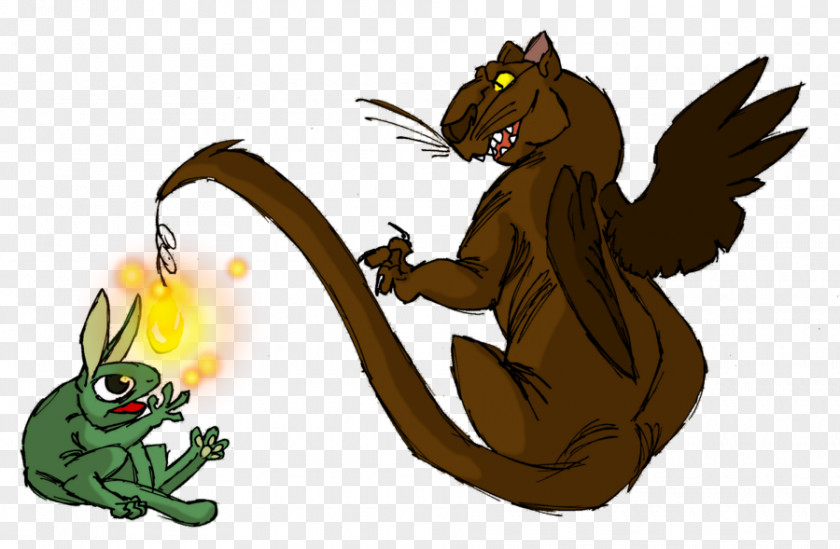 Lion Dragon Rodent Cat PNG