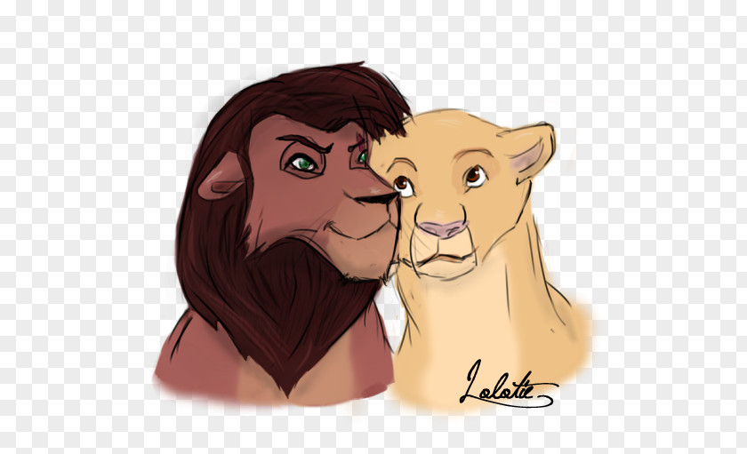 Lion Nose Cat Cartoon PNG