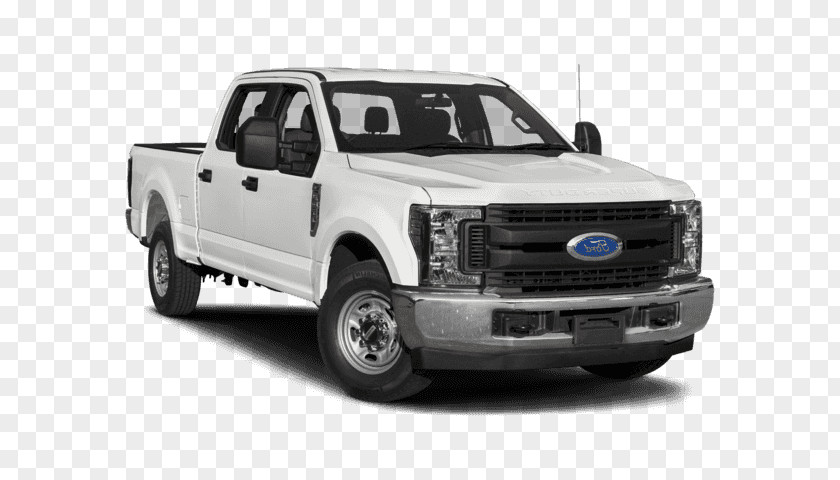 Pickup Truck Ford Super Duty 2018 F-250 XL V8 Engine PNG