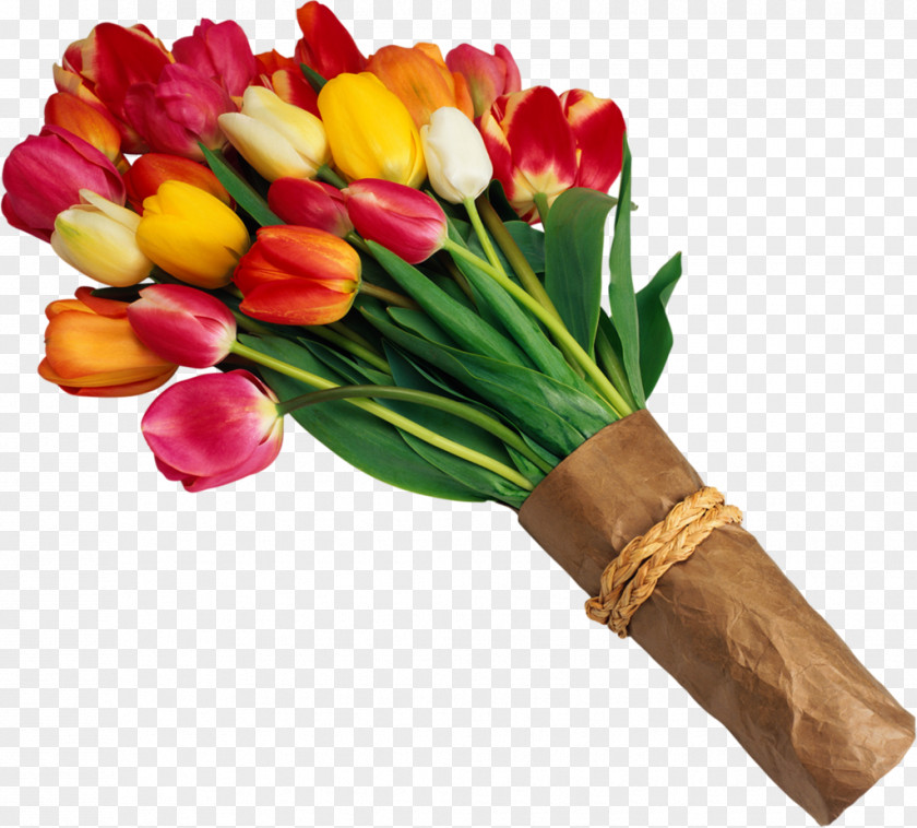 Tulip Bouquet Cliparts Flower Clip Art PNG