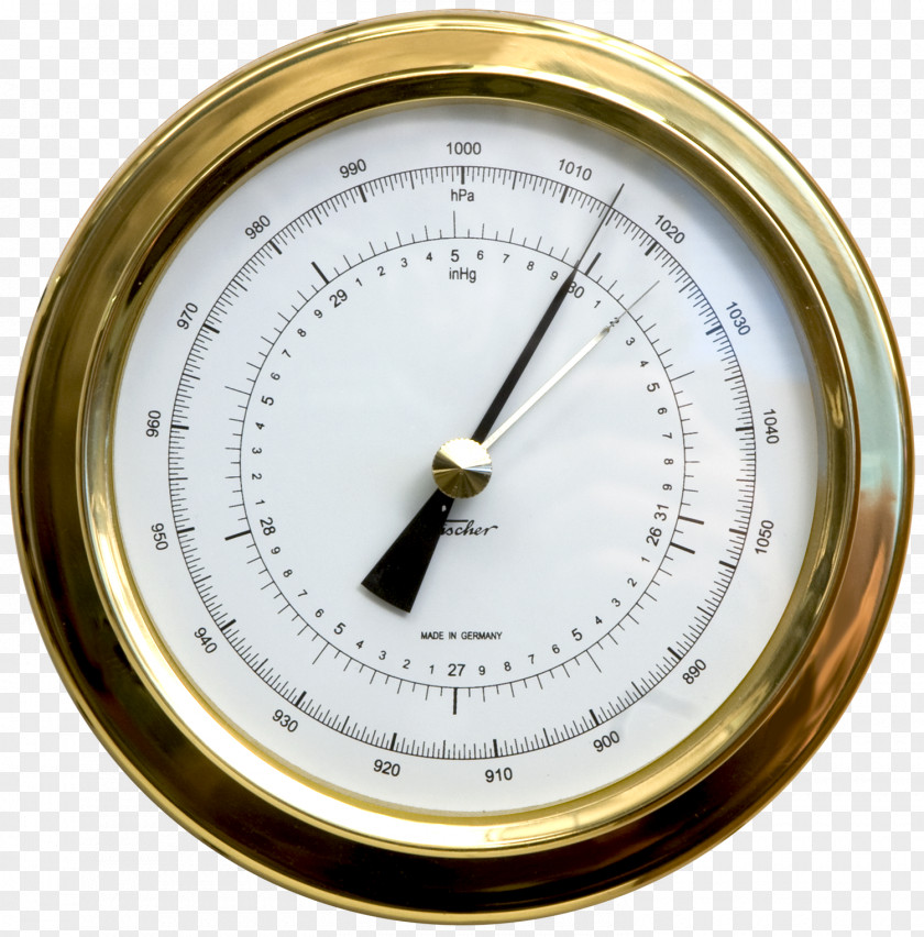 Barometer Aneroid Weather Station Inch Of Mercury Millibar PNG