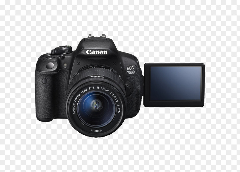Canon EOS 700D 750D 5D Mark III 80D EF-S 18–55mm Lens PNG