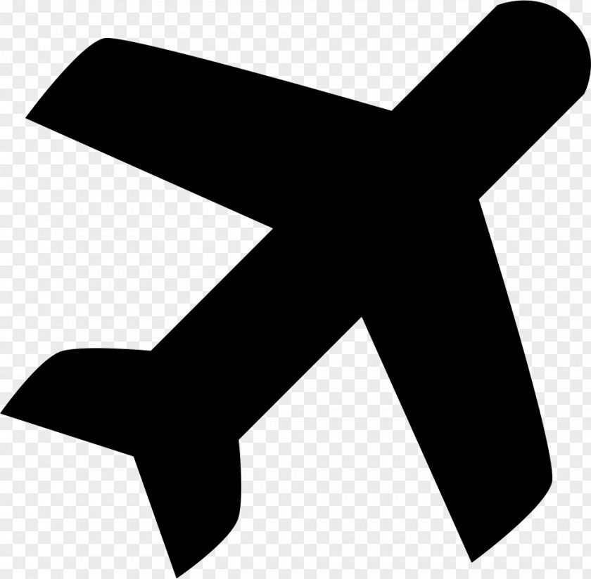 Airplane Icon Design PNG
