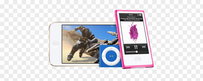 Apple IPod Touch Shuffle Portable Media Player Nano PNG