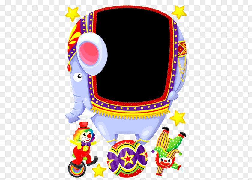 Circus Elephant Clip Art PNG